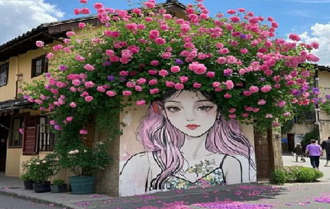 田东怎么设计网红打卡墙绘