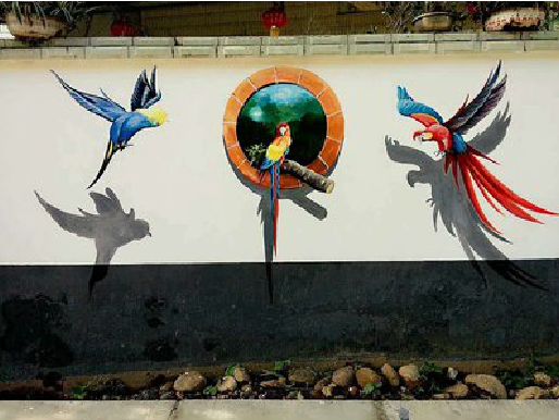 田东视觉错位-3D墙绘设计