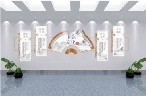 田东企业文化墙设计的核心要素。