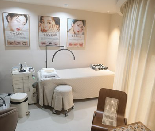 田东美容店装修小技巧