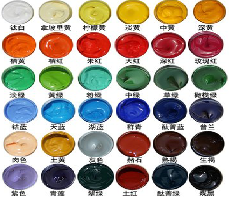 田东墙绘颜色的选择有讲究。