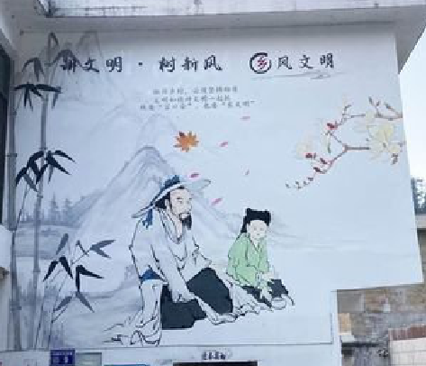 田东分享几个墙绘保养知识。