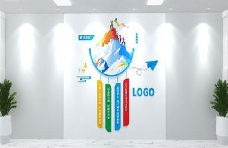 田东公司企业形象墙的工艺材料有哪些？